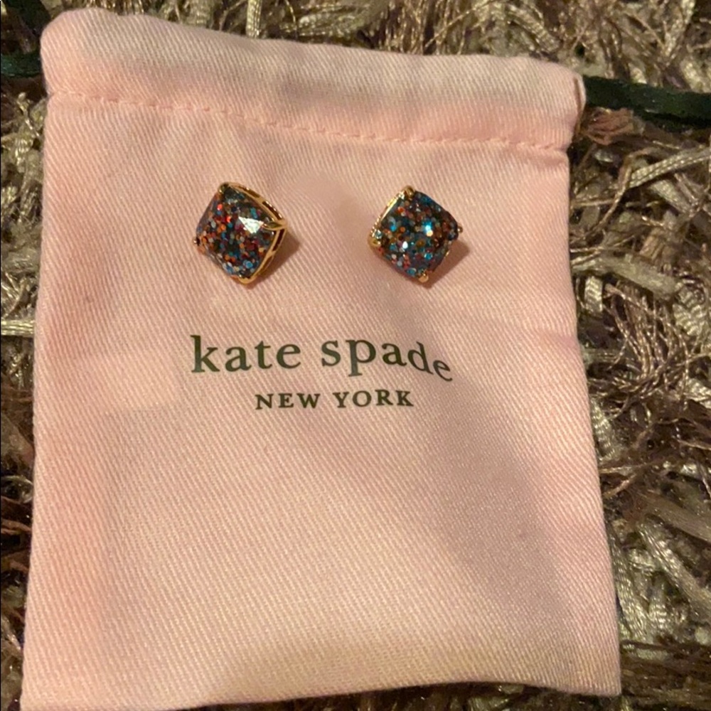 Multicolor Sparkle Kate Spade Earrings